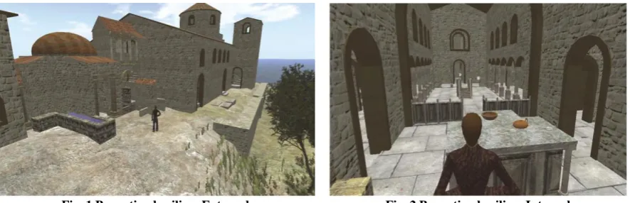 Fig. 1 Byzantine basilica: External 
