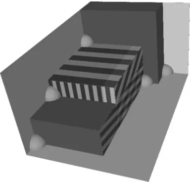 Figure 8: The three surfaces of the corner with the smallest avaliable area.