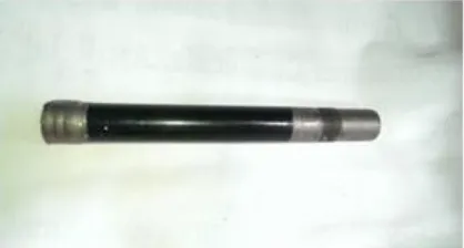 Figure 2.1 showing failed fork tube collected client 