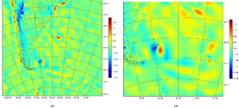 Figure 9.  SPT (hPa/h) – (a-b) domain 1 and 2 – black dashed line (without initialization), solid grey line (Dolph), solid red line (Dolph Chebyshev), solid blue line (Uniform), solid orange line (Lanczos), solid green line (Hamming), dashed yellow line (Blackman), dotted lilac line (Kaiser), solid purple line (Potter), dotted brown line (Recursive) 