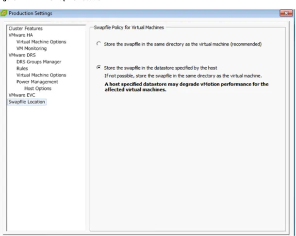 Figure 22 Swapfile Location