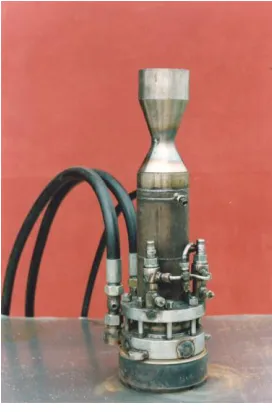 Figure 1 has a falling part with mass of 220 kg. In comparison with conventional hammers it is able to generate higher deformation force than conventional 