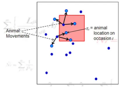 Fig. 11 Schematic representation of the horned lizard movement