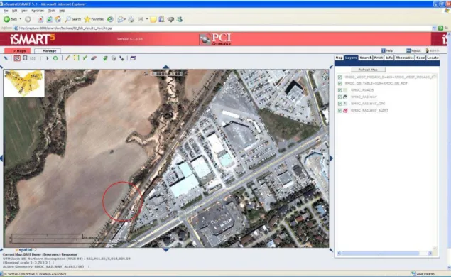 Figure 2 – GIMS iSMART web client 