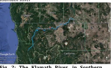 Fig.    1:    The    Snake    River,    in    Washington,   highlighted    in    blue