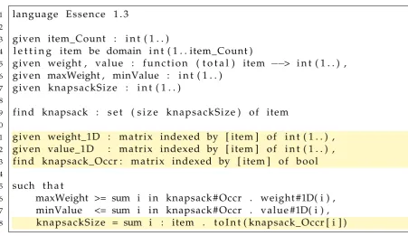 Figure 3.3: After representation selection, using the Occr representation.