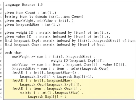 Figure 3.8: After expression reﬁnement, in a channelled model.