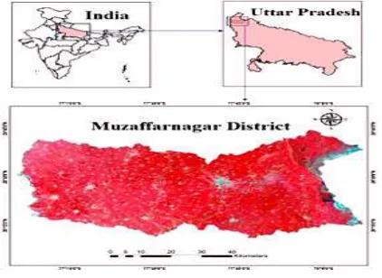 Figure 1. Location map of study area 