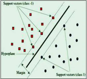 Figure 2. Linear support vector machine 