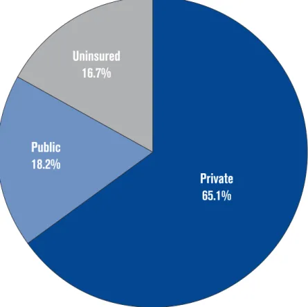 Figure 1. Insurance Status of Residents of Tennessee Under Age 65