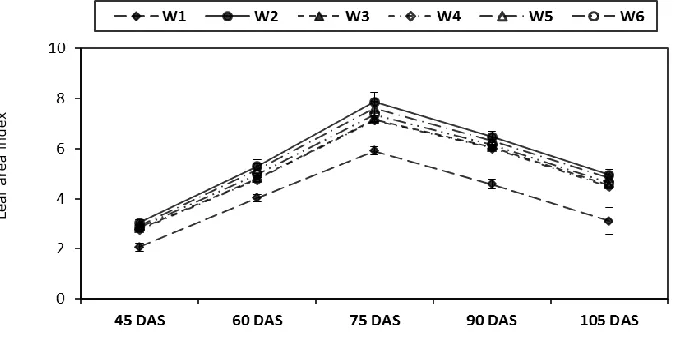 Figure 6.  Influence of different weed control treatments on herbicide efficiency index in wheat