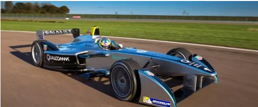 Figure 4: Spark-Renault SRT_01E; Debut in Formula E championship   Source: (Gtspirit.com 2014)  