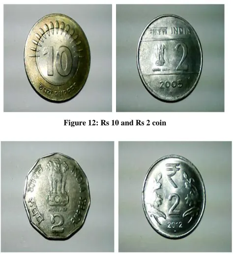 Figure 12: Rs 10 and Rs 2 coin 