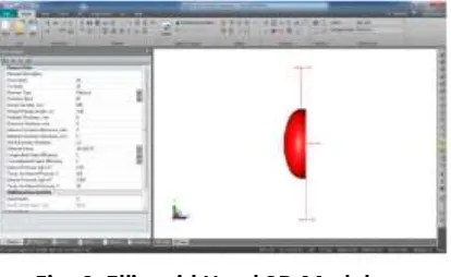 Fig -7: Cylindrical Shell 3D Model 