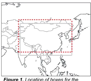 Figure 1. Location of boxes for the 
