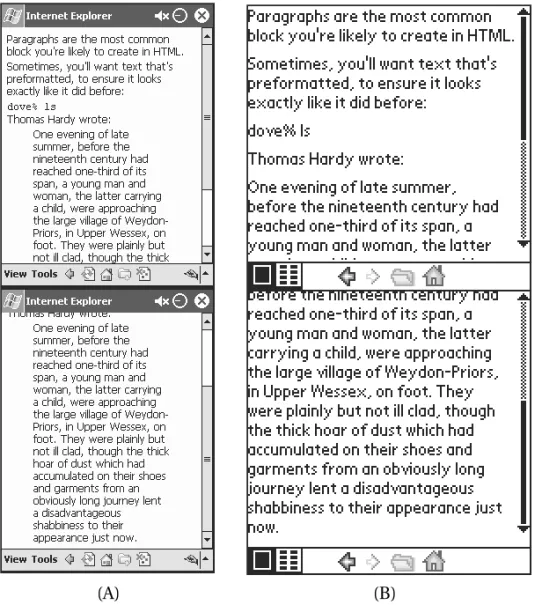 Table 8-3. HTML Tags for Wireless Web Text Blocks