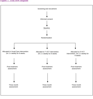 Figure 1: Trial flow diagram 