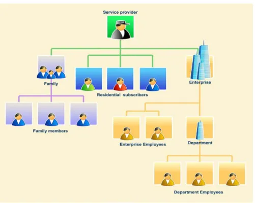 Figure 3 – Account Hierarchy model 