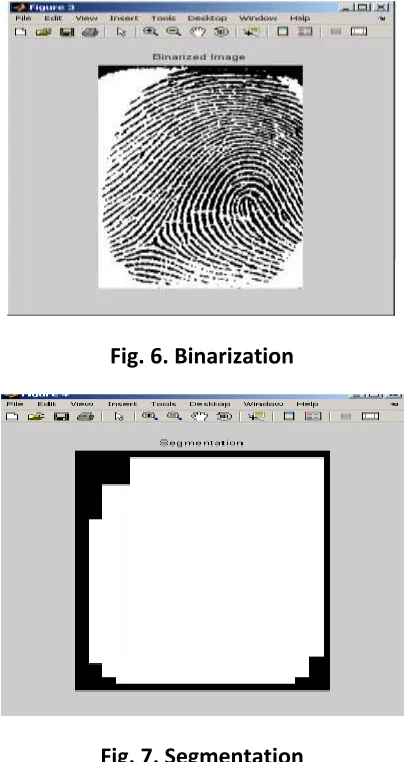 Fig. 6. Binarization 
