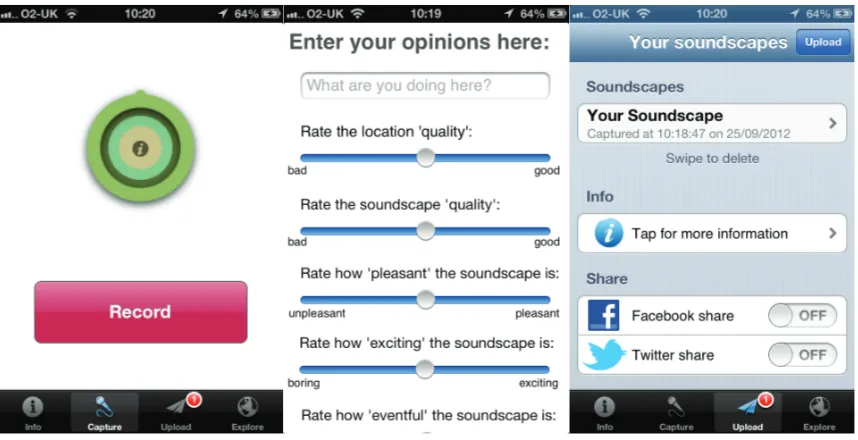 Figure 3.6: Instruction page for iOS users shown before recording commences