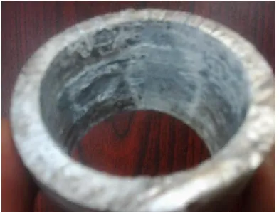 Fig. 8: Base metal after corrosion test during 24 Hrs 