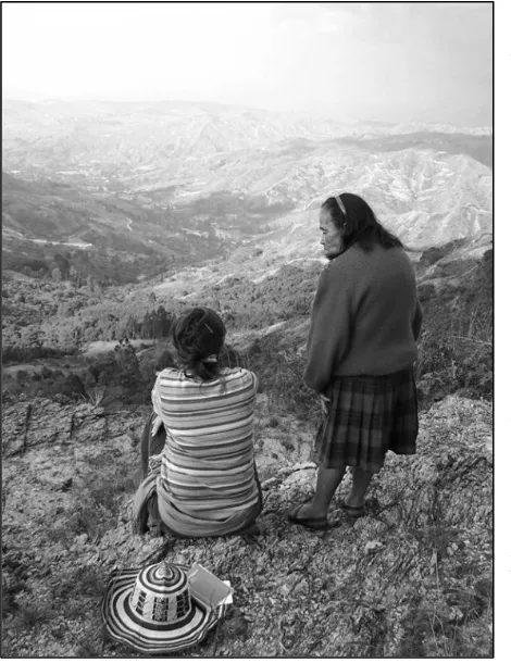 Figure 11. Clotilde and I enjoying the view from a high place. Photo: Jan Grill. 