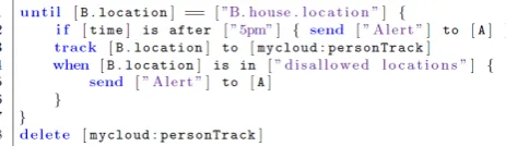 Figure 2: Part of the deployable composition result-ing from the mission program in Fig