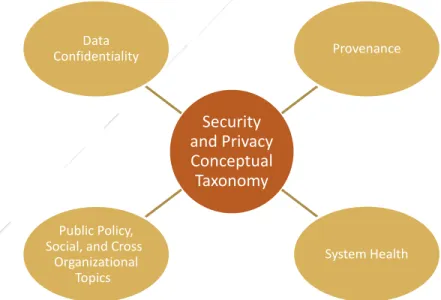 Figure 2: Security and Privacy Conceptual Taxonomy 