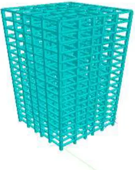 Fig 3- 3-D Model of Whole Building 