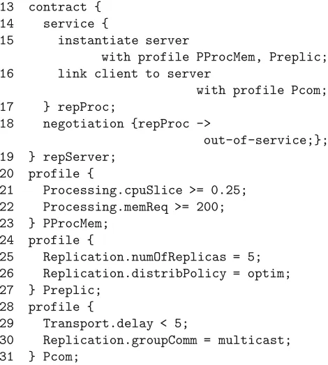 Figure 9:Contract for the distributed-replicatedserver conﬁguration