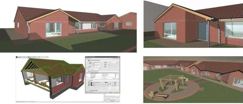 Figure 5: Part of the BIM model belonging to the Millachip piloting project 