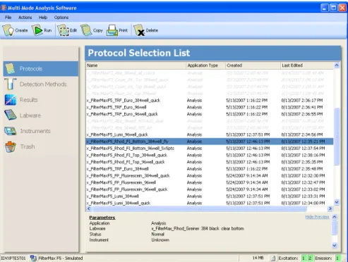 Figure 2-15 Protocol Selection List with Show all Methods and Protocols in list  view selected