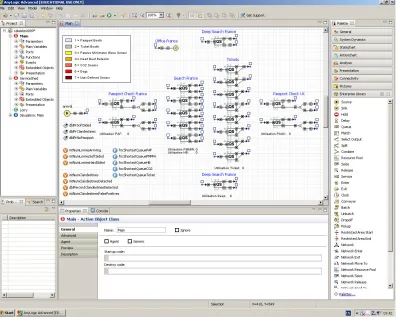 Figure 4: Embedded active object serviceShed 