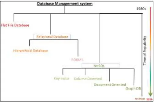 Figure 1: Growth of DBMS 