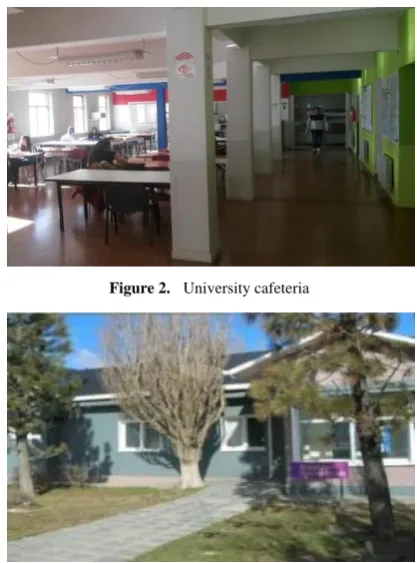 Figure 2.  University cafeteria 