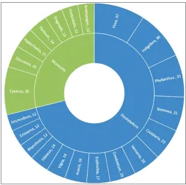 Figure 2. Taxonomic coverage of TOGO dataset in term of specimens.
