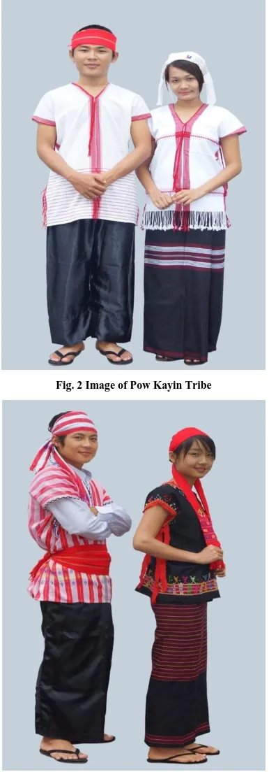 Fig. 2 Image of Pow Kayin Tribe 