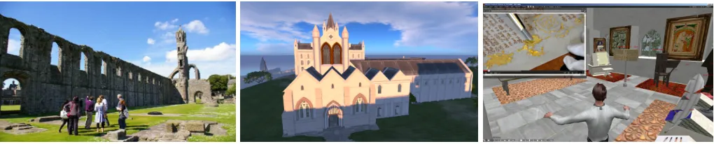 Fig. 4. Virtual Exhibition: Books in the Cathedral.