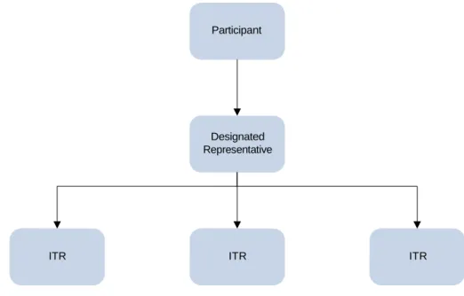 Figure 1 Participant Hierarchy 