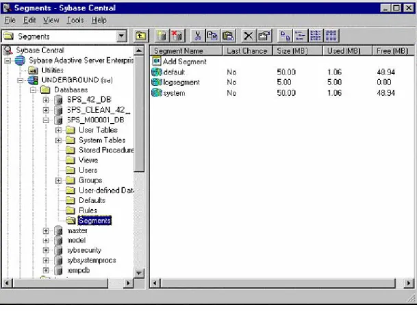 Figure 2: Segments Folder  