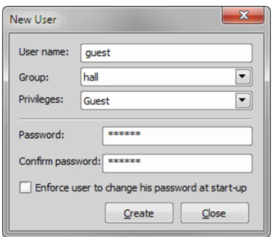Figure 2.11. Creating new user