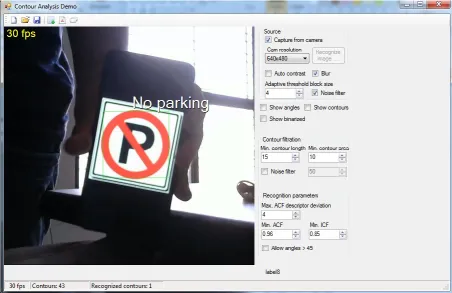 Fig. 12. Real Time Traffic Detection after training the system. 