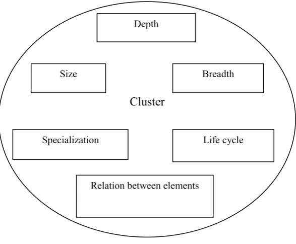Figure 2. Properties of a cluster 