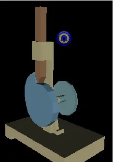 Fig. 4: Cam with Knife Edge Follower 