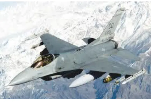 Figure 1: Lockheed F-16 Fight Falcon. 
