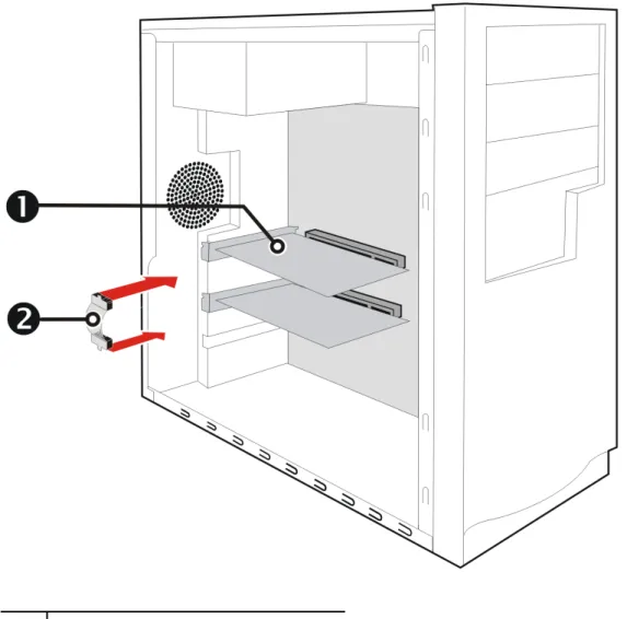 Figure  3–3  ATI CrossFireX Installation