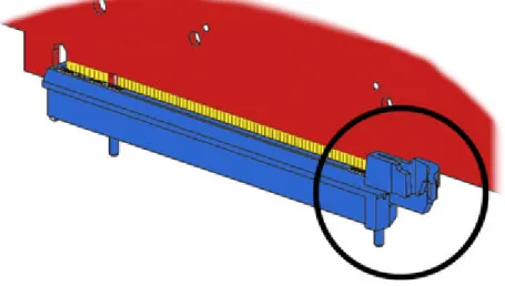 Figure  3–1  Example PCIe Card Slot-locking Mechanism