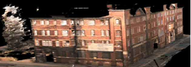 Figure 2: raw scan data in true colours  