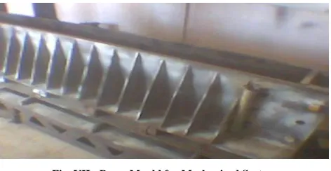 Fig  VII:  Beam Mould for Mechanized System 