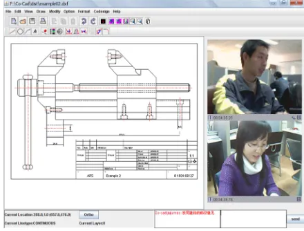 Figure 9. Interface of Selene’s Co-Cad platform. 